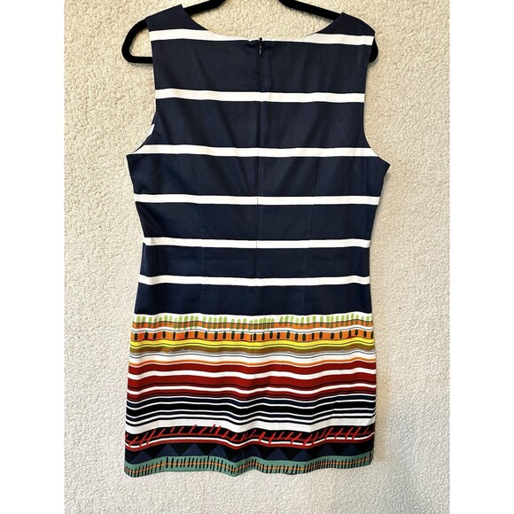 DESIGUAL Women Sleeveless Dress Cotton Blend Hibiscus Size 12/44 - Picture 4 of 11